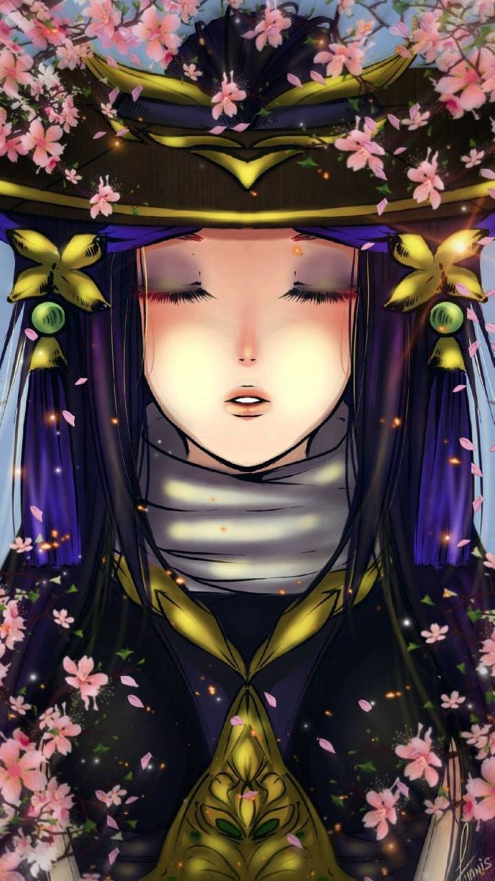 Fanny Mobile Legends Flower Art