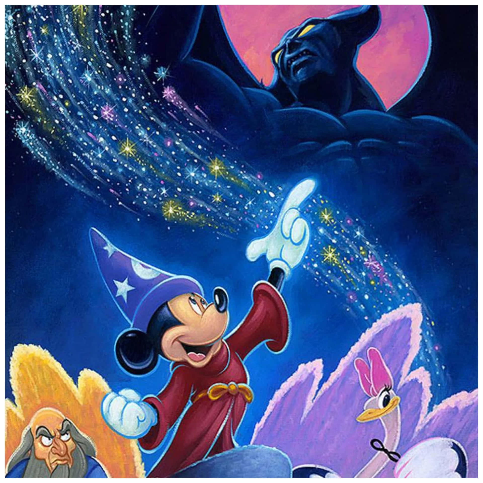 Fantasia Mickey Sorcerers Apprentice