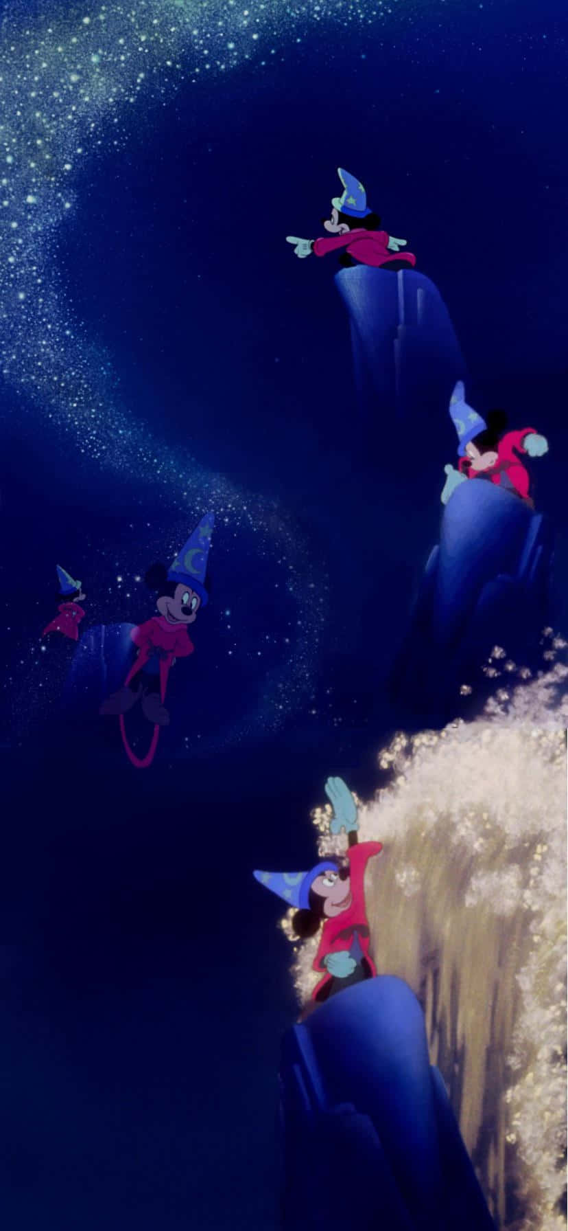 Fantasia Sorcerers Apprentice Magic Background