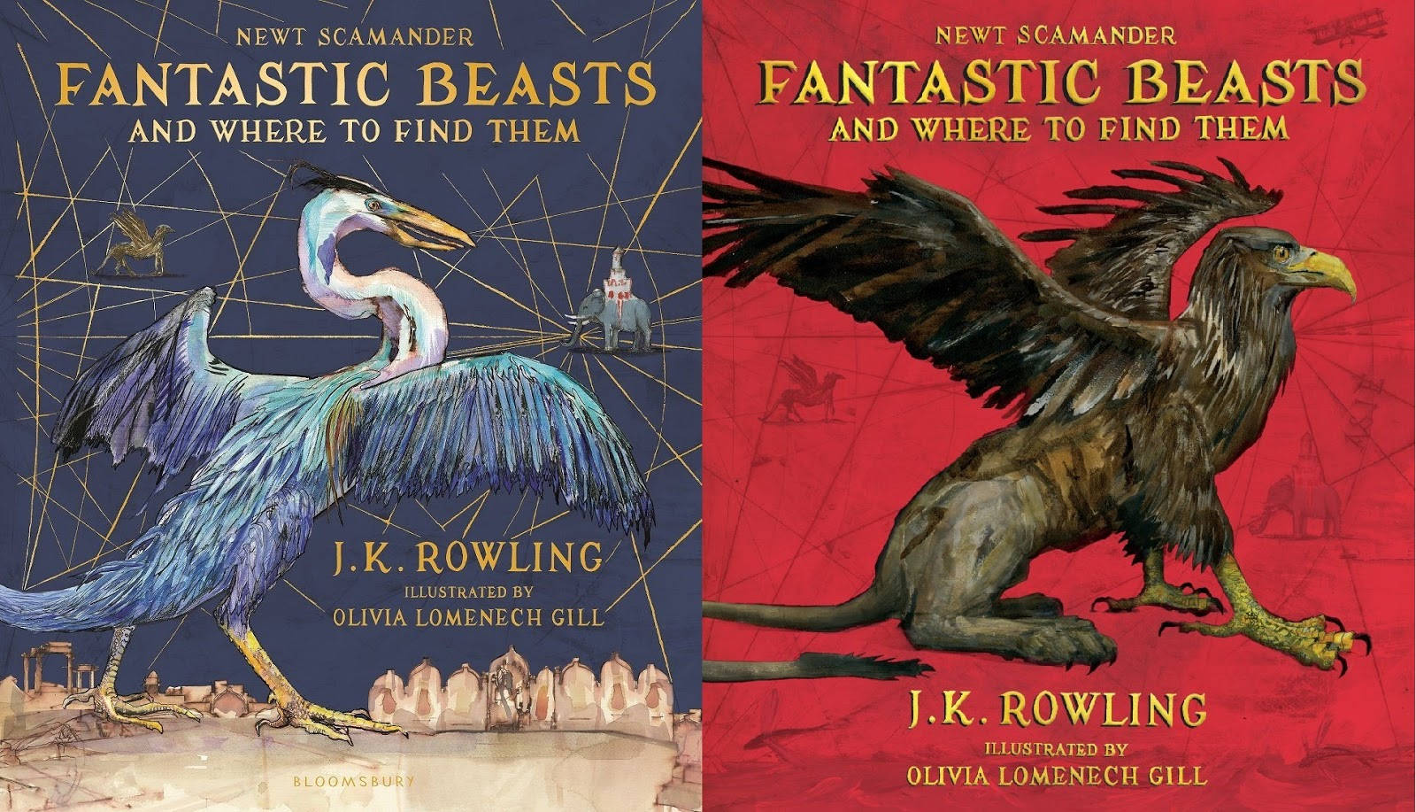 Fantastic Beasts And Where To Find Them Book Covers Background