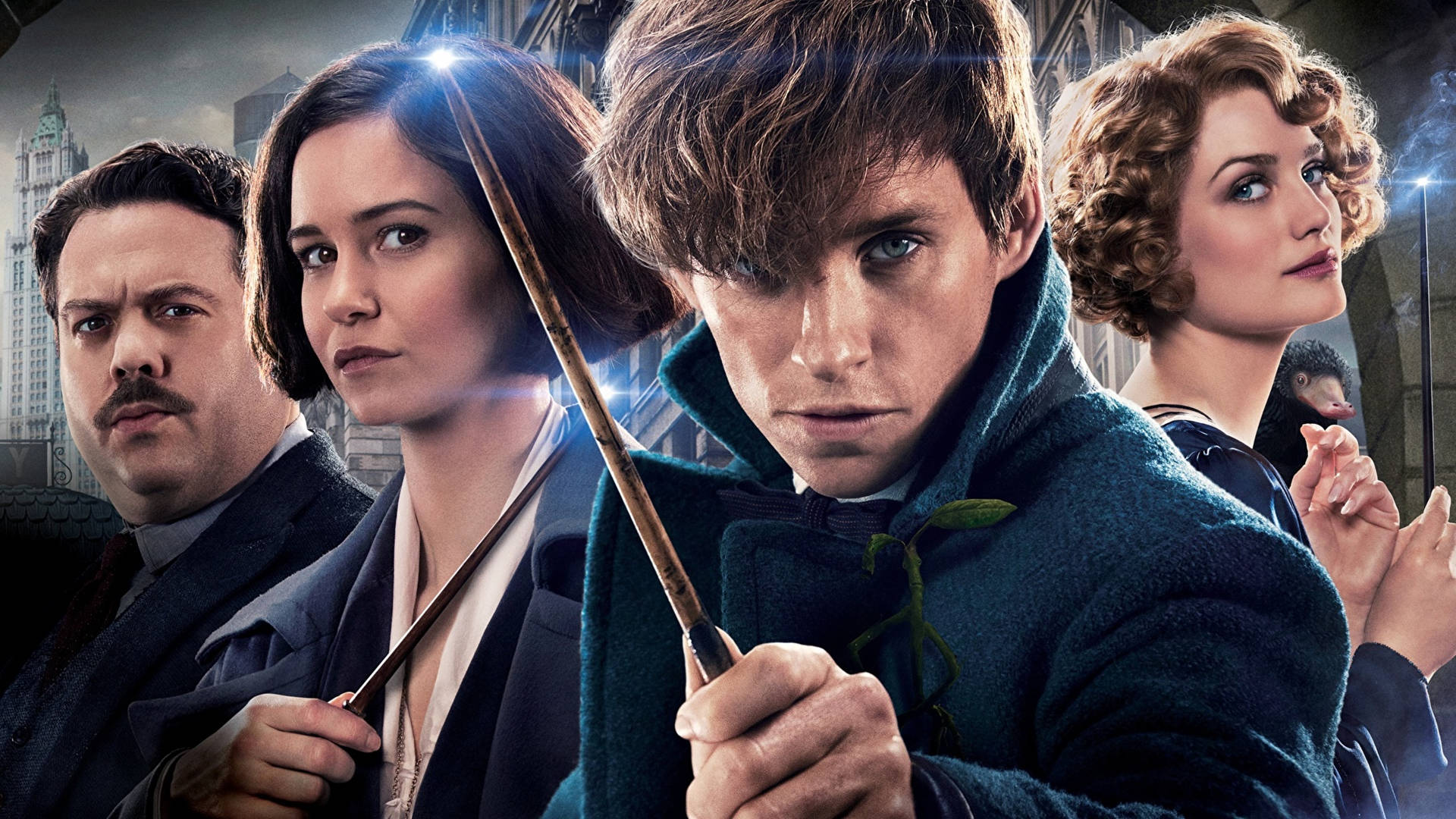 Fantastic Beasts And Where To Find Them Movie Poster Wand