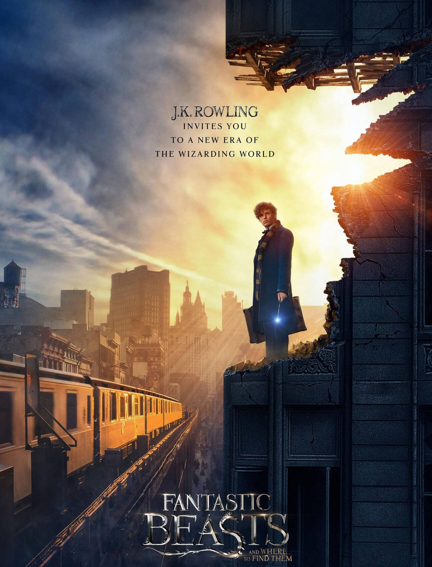 Fantastic Beasts And Where To Find Them Poster Newt Scamander