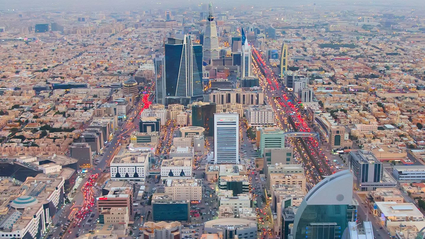 Fantastic City Of Riyadh Background