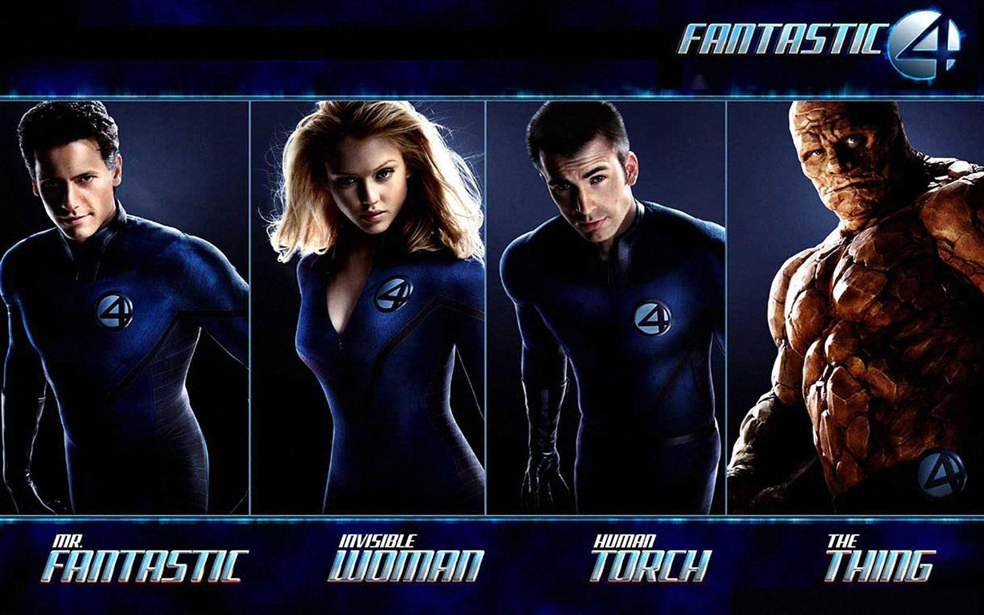 Fantastic Four 2005 Superheroes