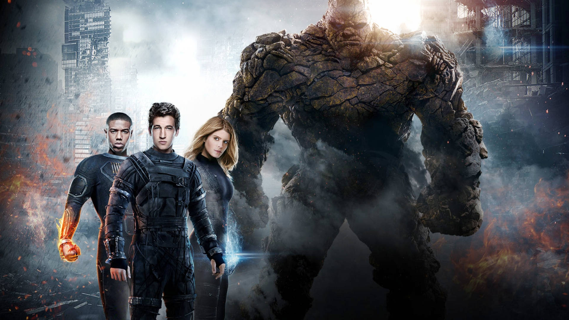 Fantastic Four 2015 Characters Background