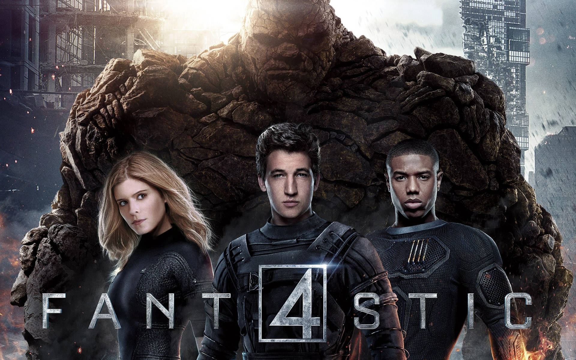 Fantastic Four 2015 Poster Background