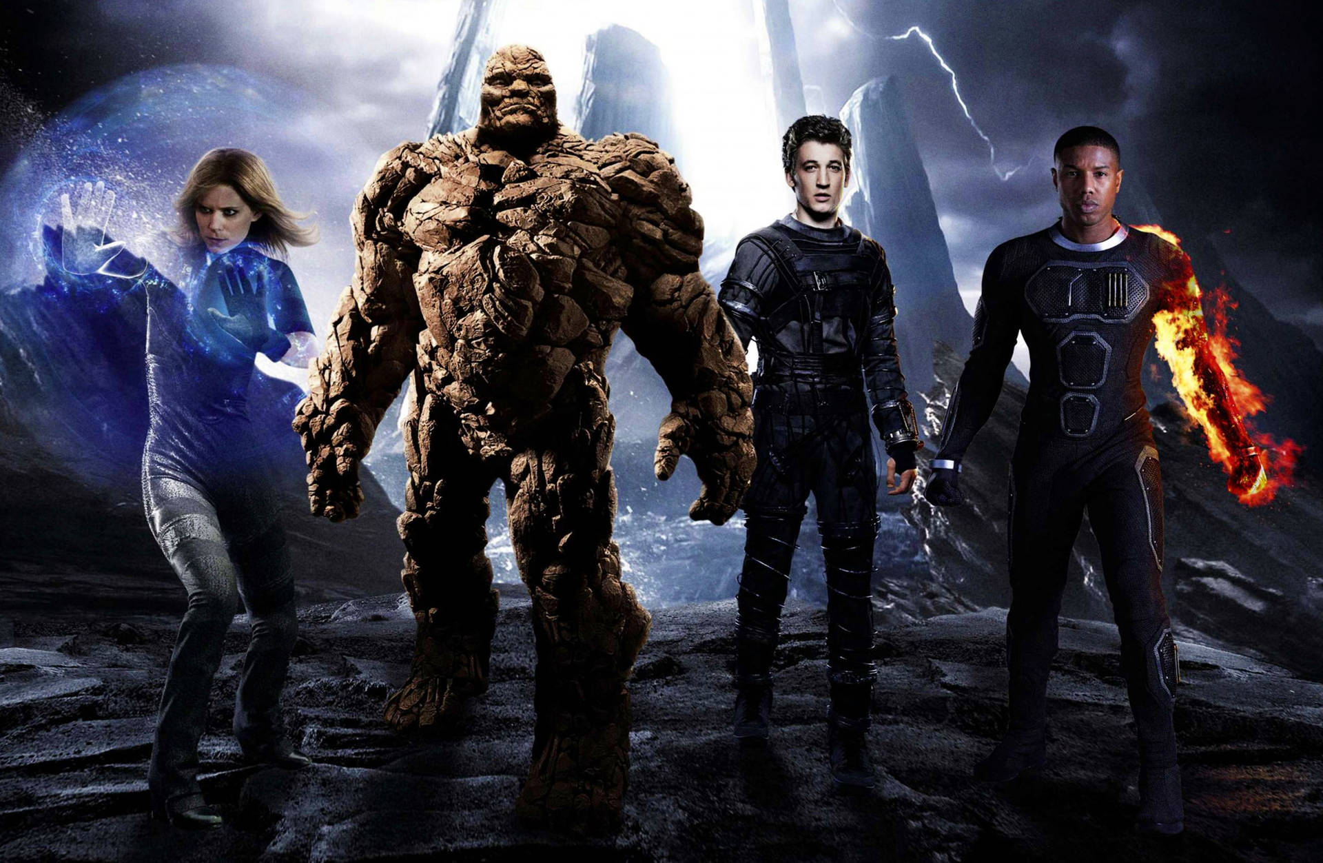 Fantastic Four 2015 Superheroes Background