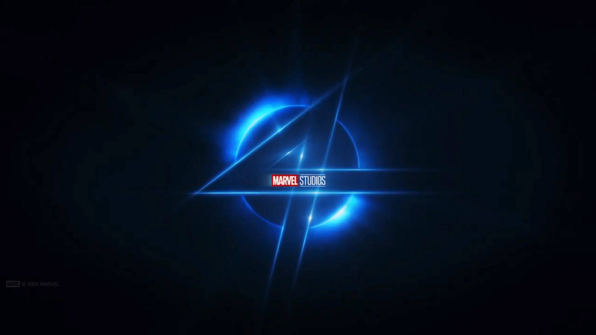 Fantastic Four Marvel Logo Background