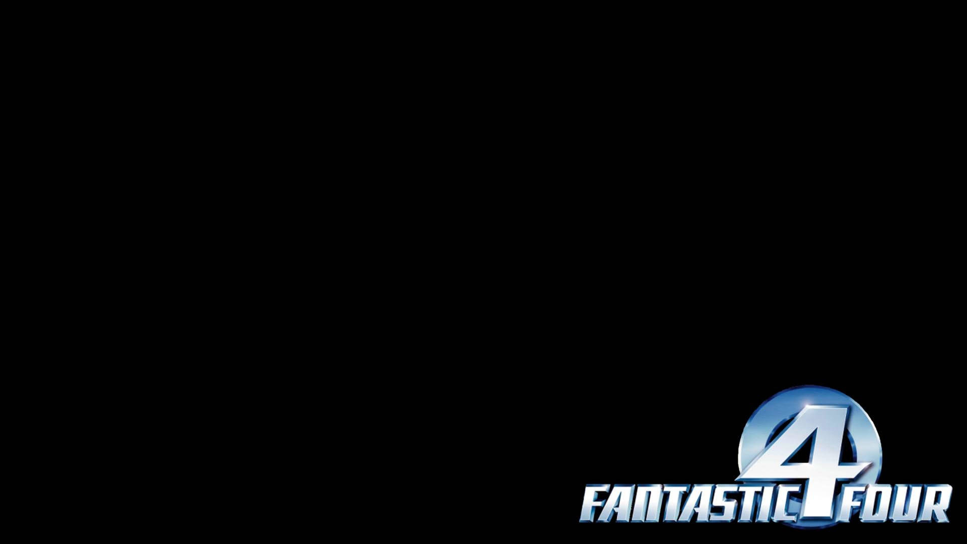 Fantastic Four Minimalist Logo Background