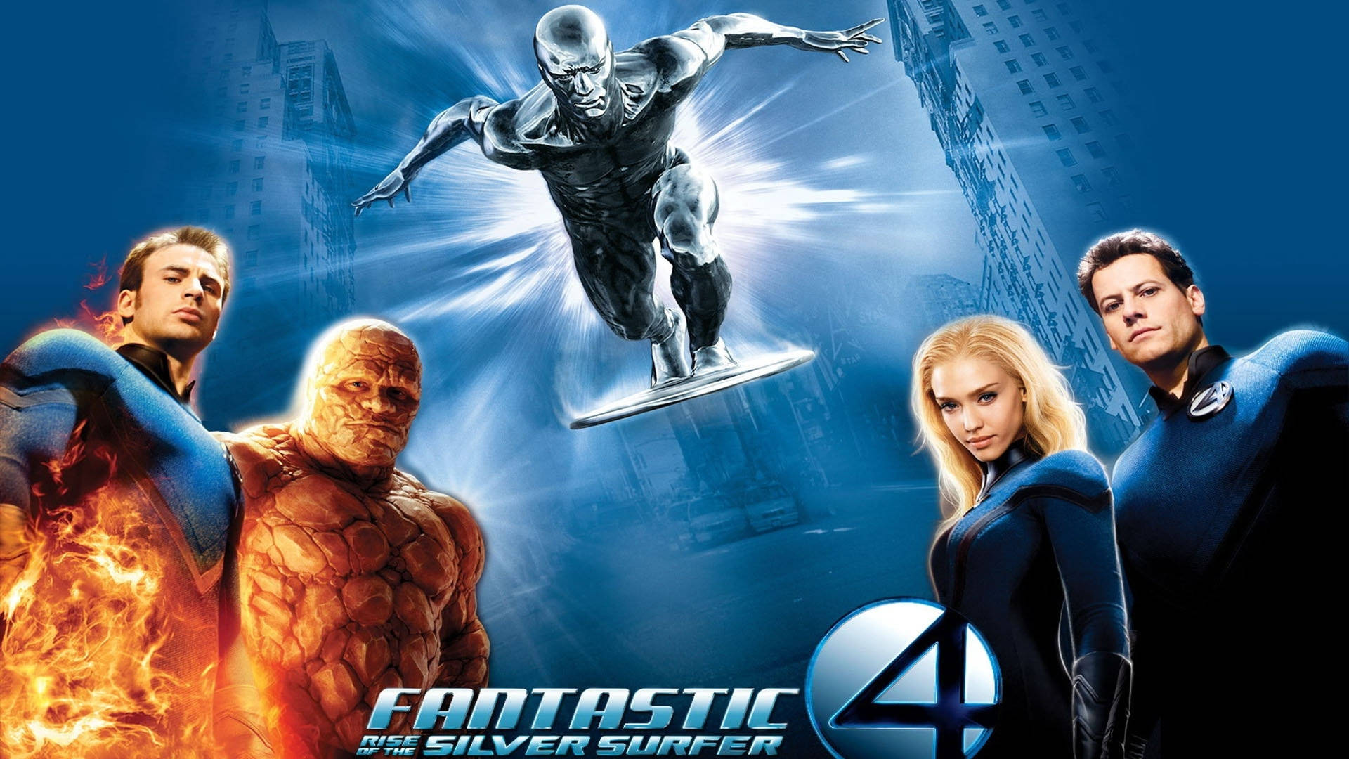 Fantastic Four Rise Of Silver Surfer Background