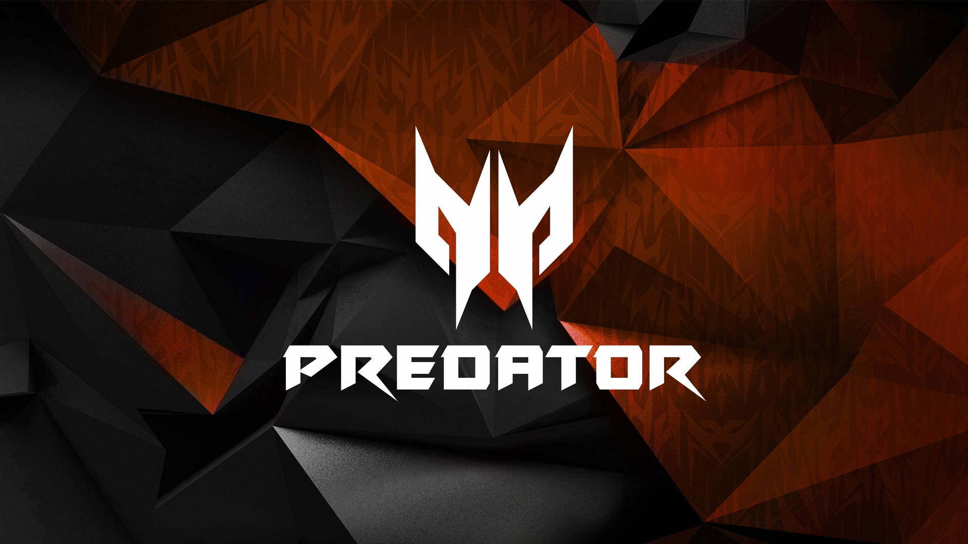 Fantastic Geometric Acer Predator Logo Background