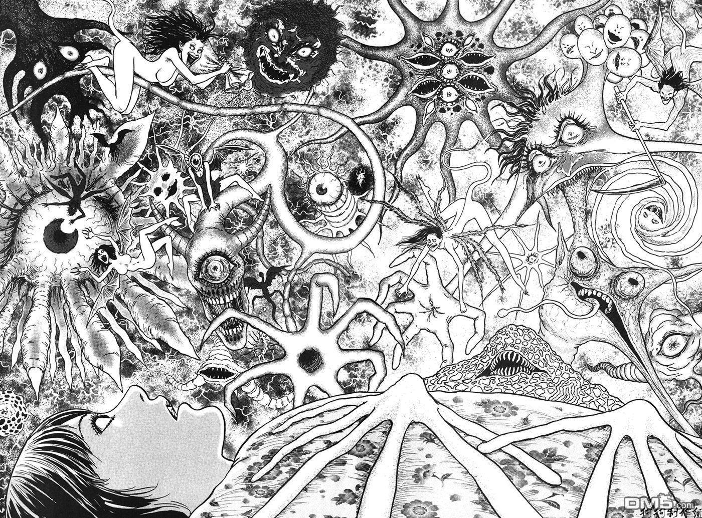 Fantastic Junji Ito Dream Art Background