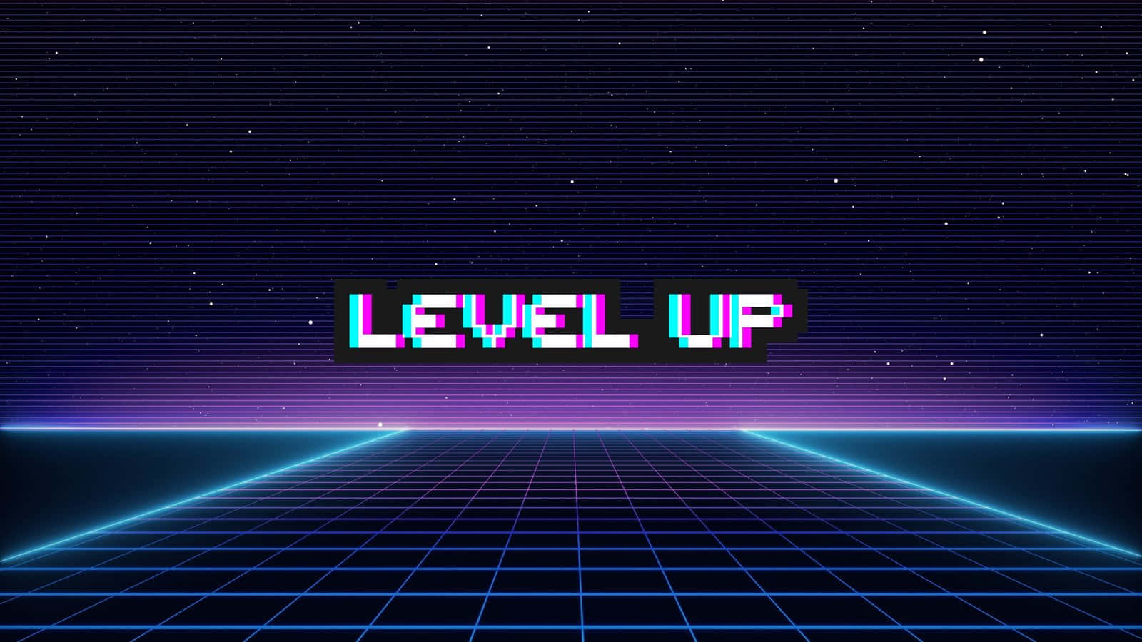 Fantastic Level Up Text