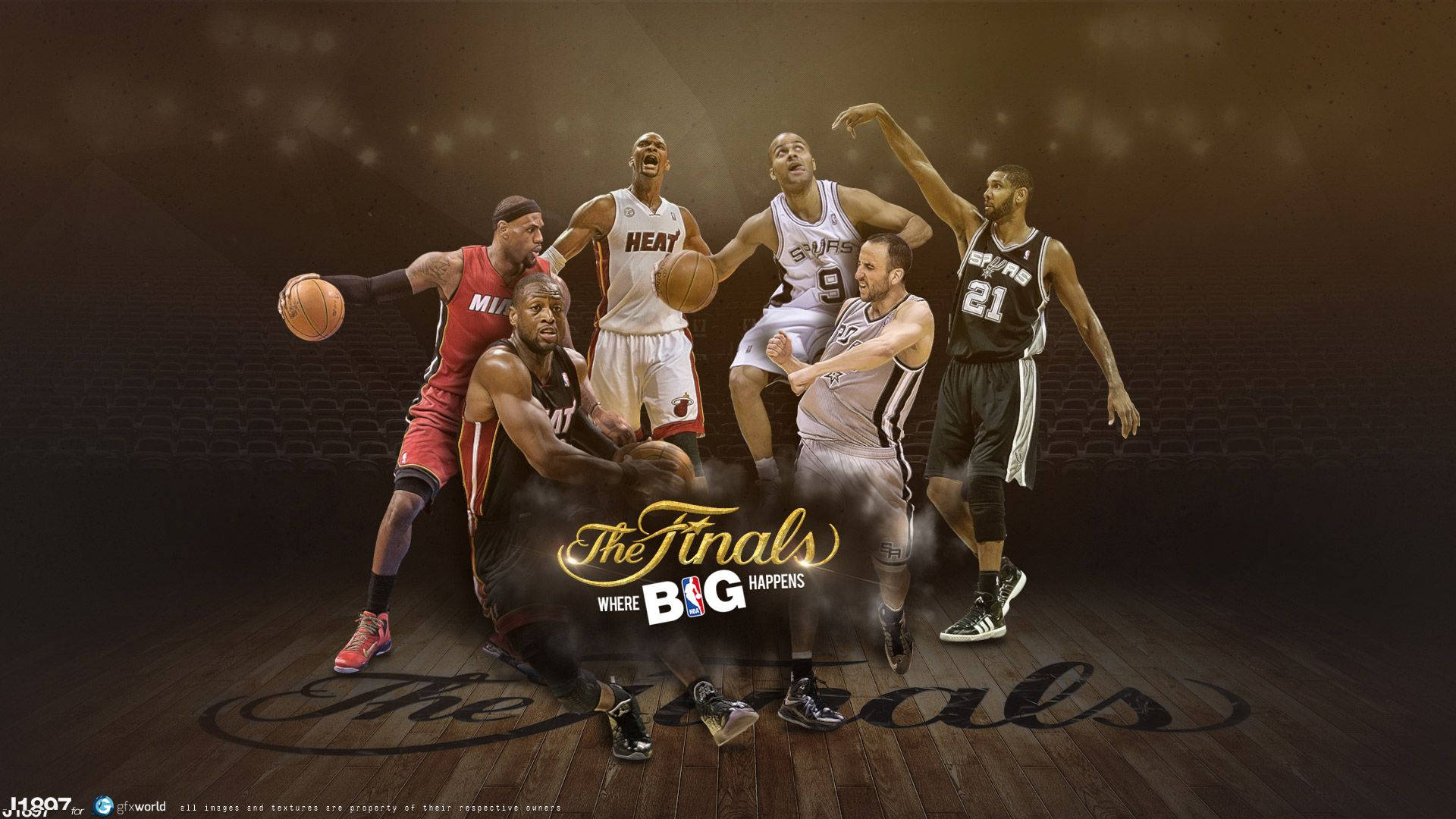 Fantastic Nba Playoff Poster Background