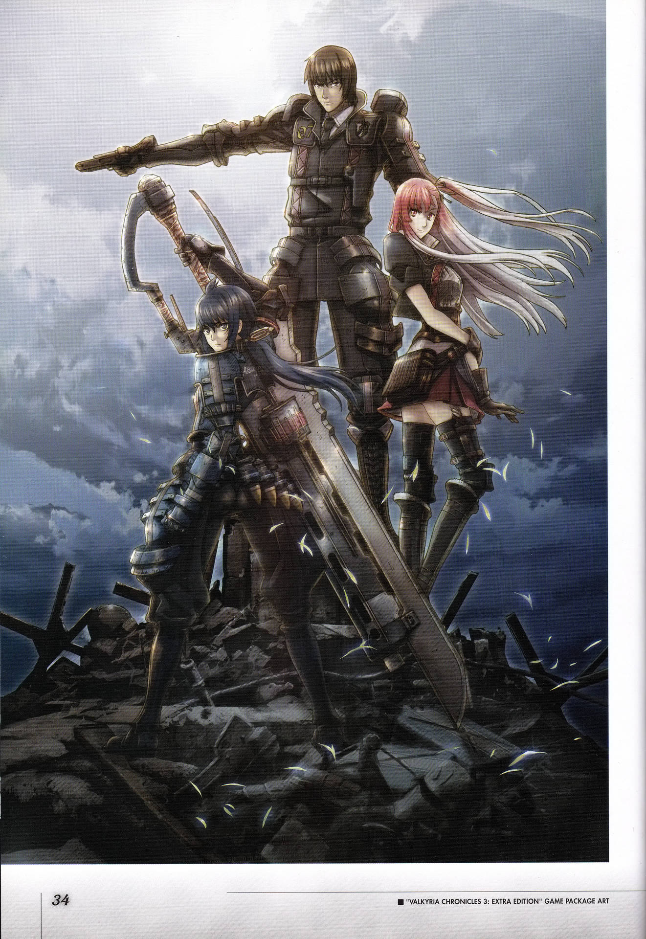 Fantastic Valkyria Chronicles Poster Background