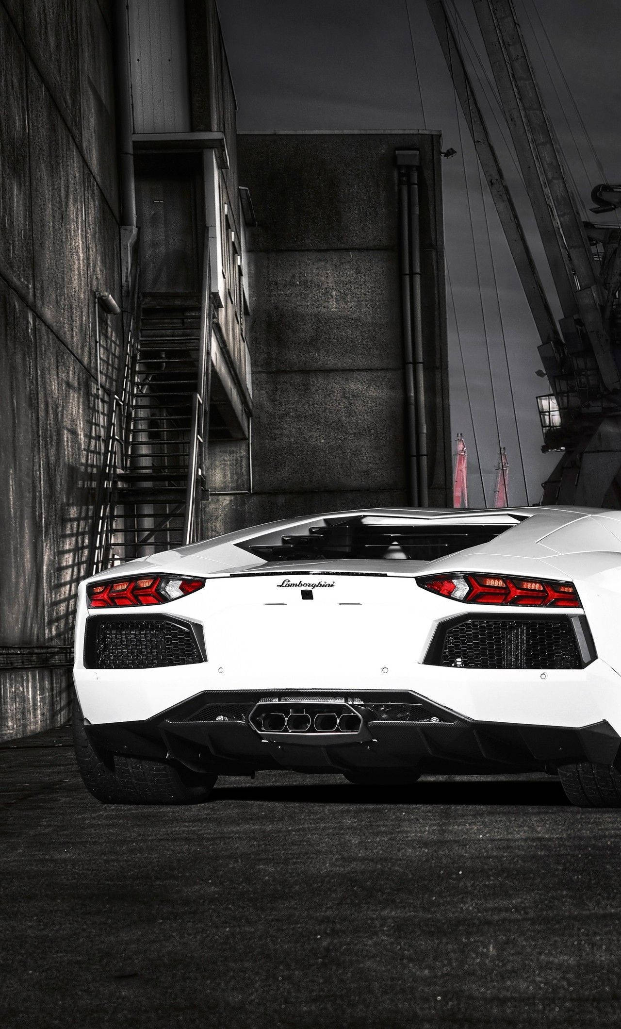 Fantastic White For Iphone Lamborghini Display