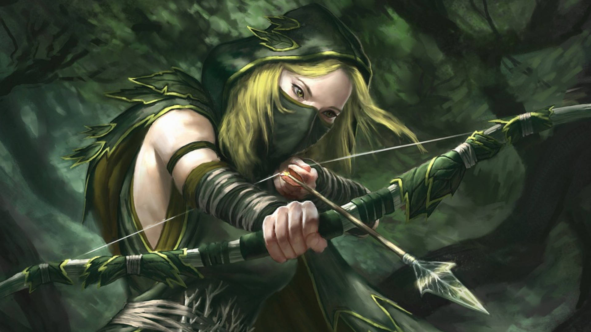 Fantasy Archery Background