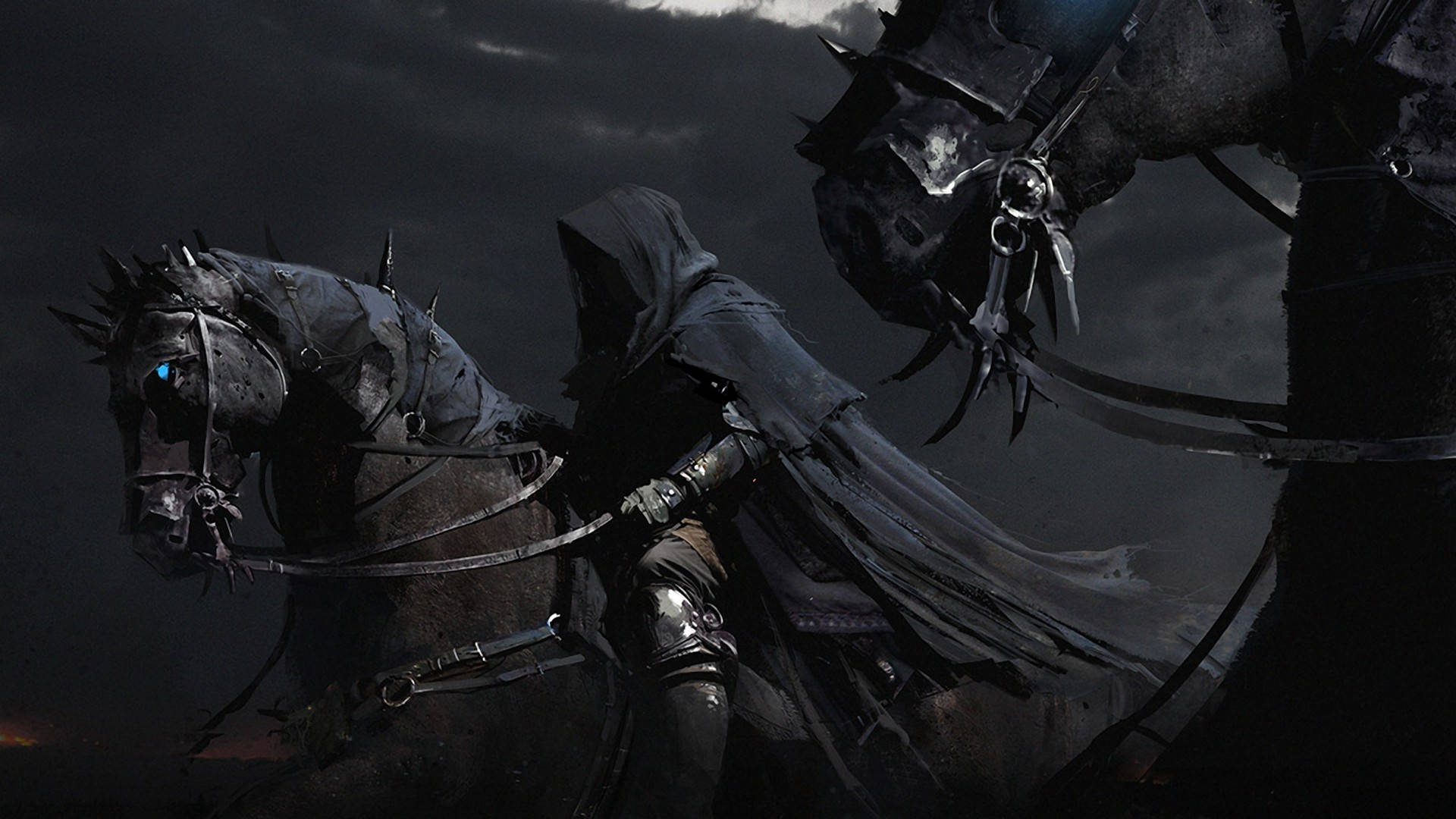 Fantasy Art Horses Nazgul Ringwraith Lord Of The Rings Online Wallpaper – Animals Horses Hd Desktop Wallpaper Background