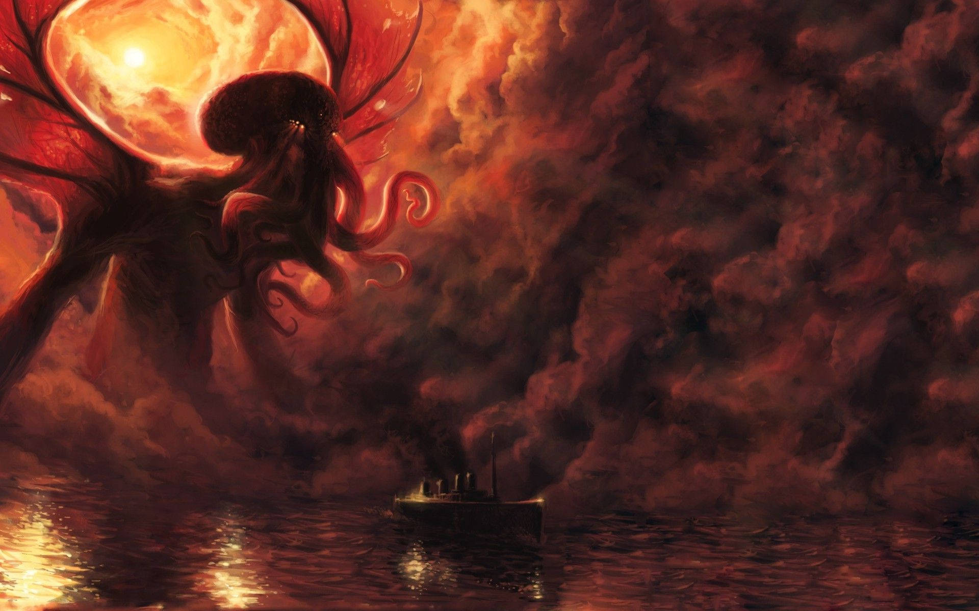 Fantasy Lovecraft Cthulhu Background