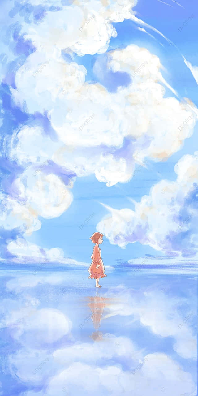 Fantasy Phone Clouds Background