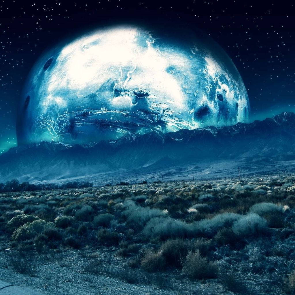 Fantasy Planet Earth Ipad Mini Background