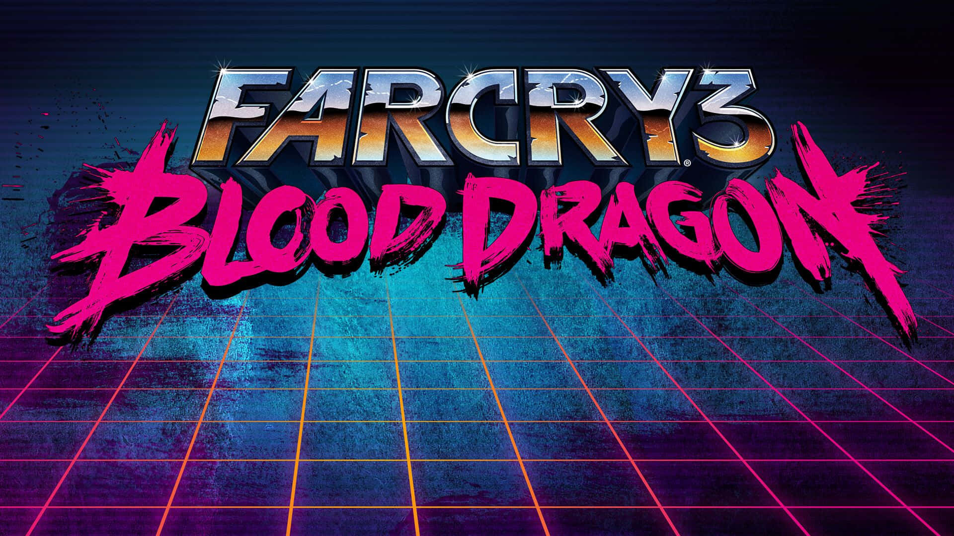 Far Cry 3 Blood Dragon Logo Background