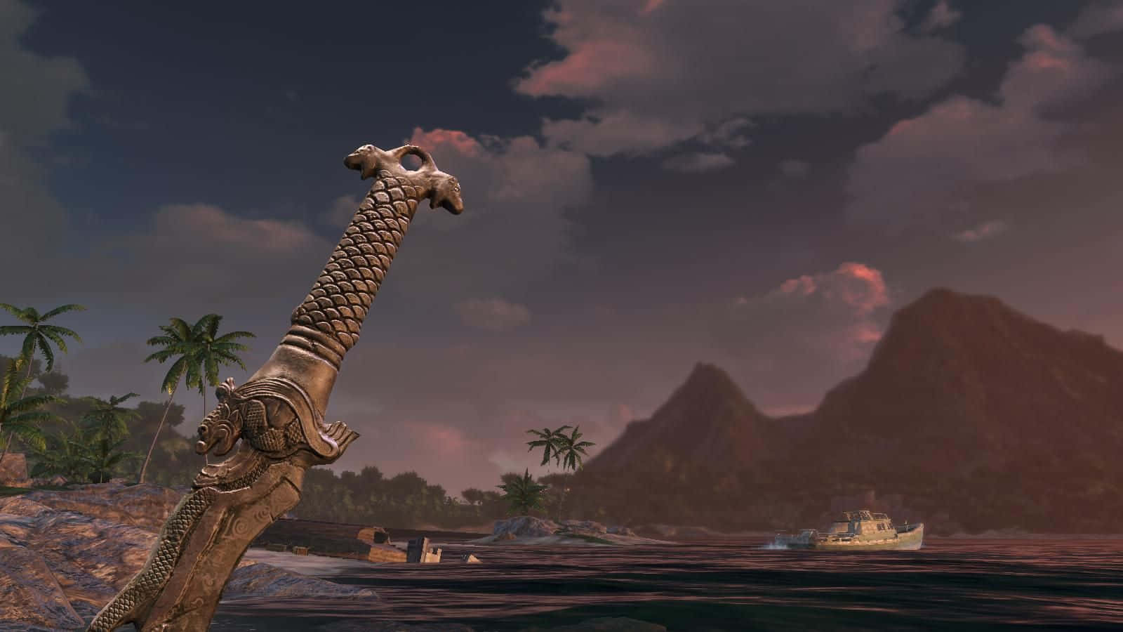Far Cry 3 Island Mountains Background