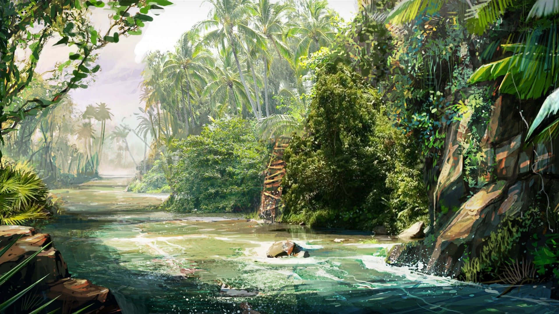 Far Cry 3 Tropical Island Background