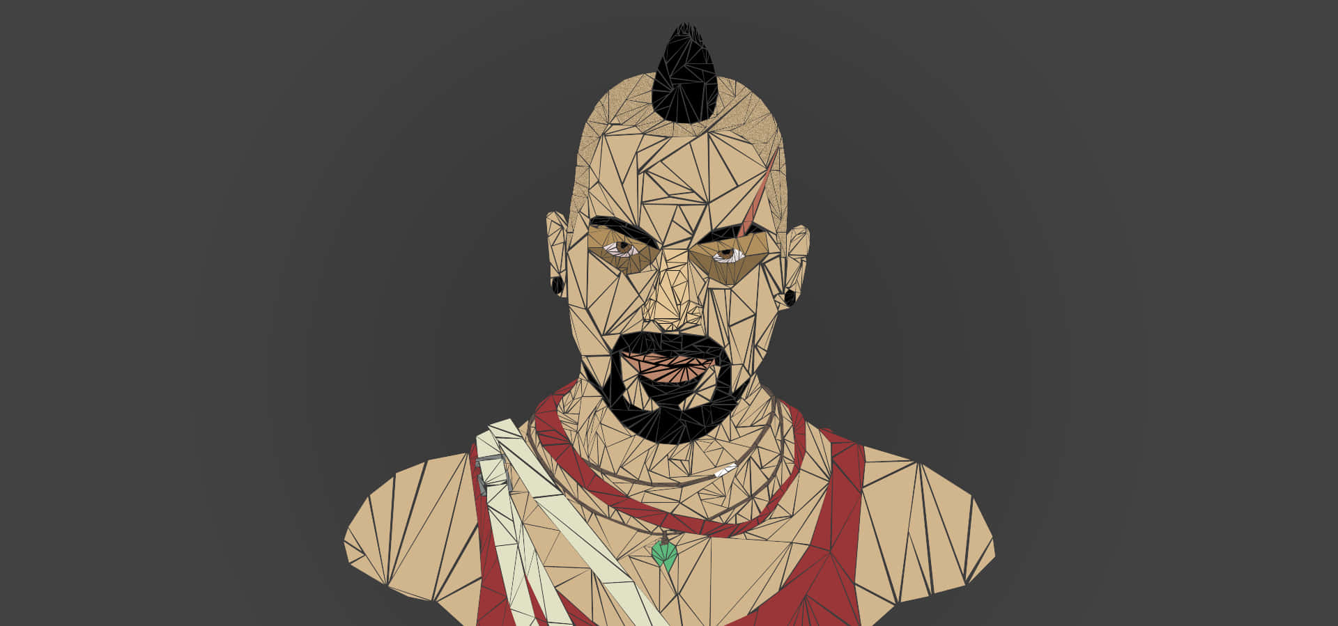 Far Cry 3 Vaas Geometric Background