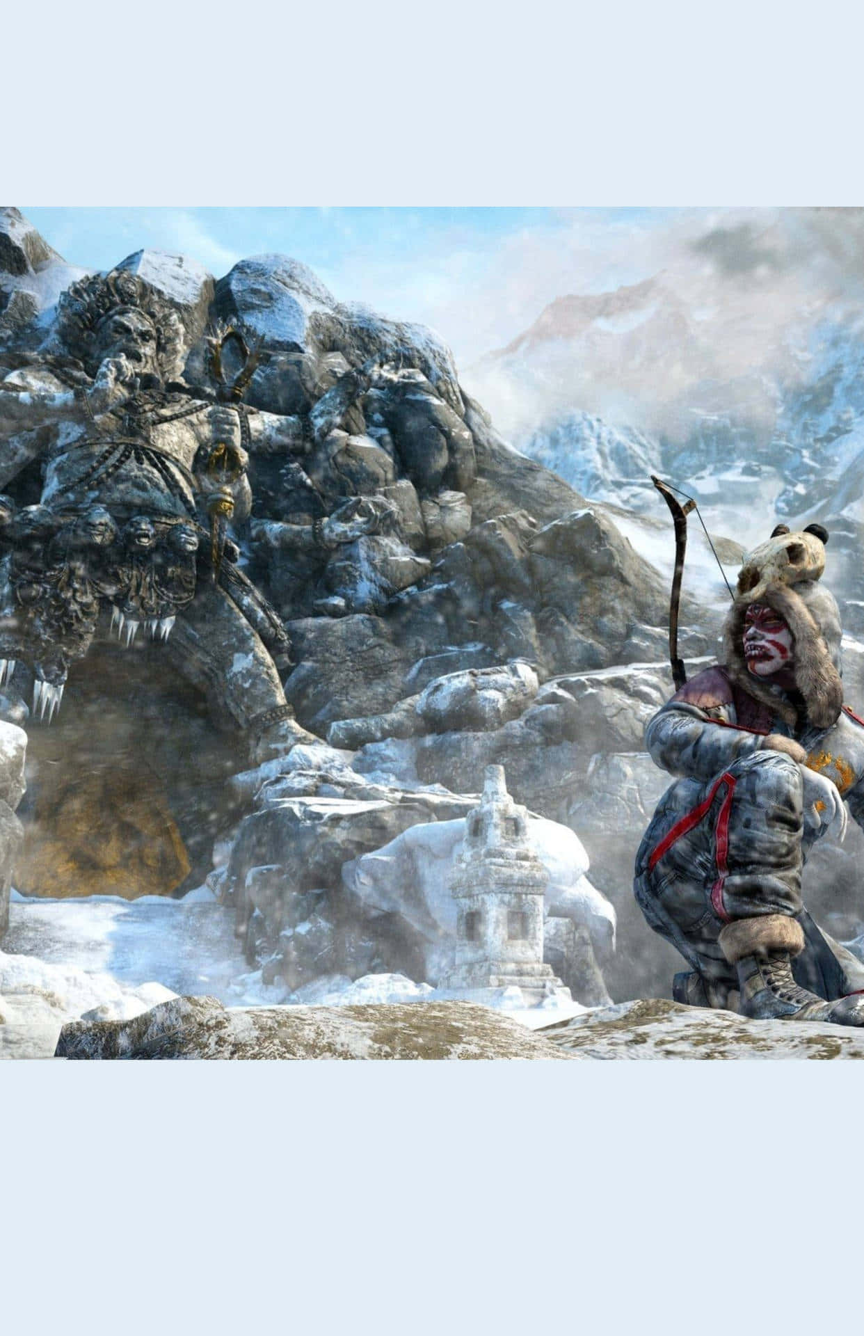 Far Cry 4 Phone Captures Stunning Visuals On Its Expansive 5.5-inch Display Background