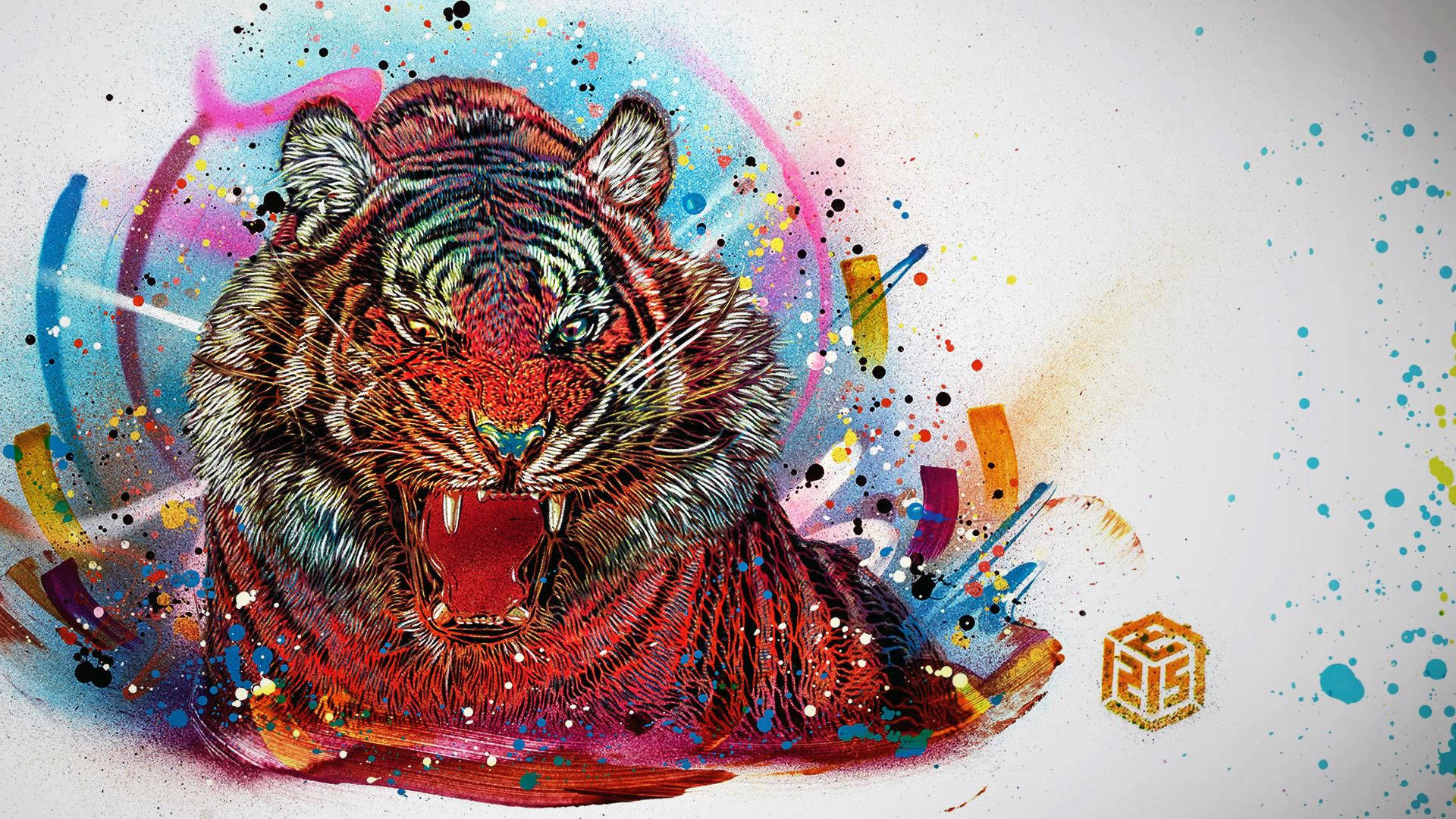 Far Cry 4 Tiger Art Background