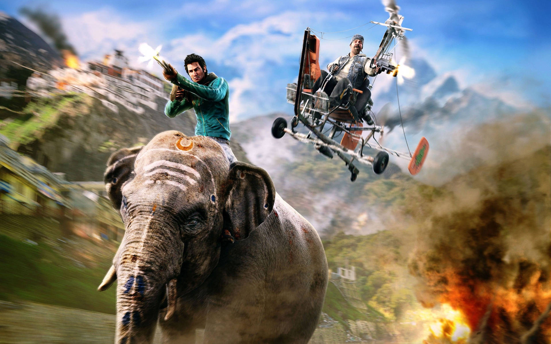 Far Cry 4 Video Game Background