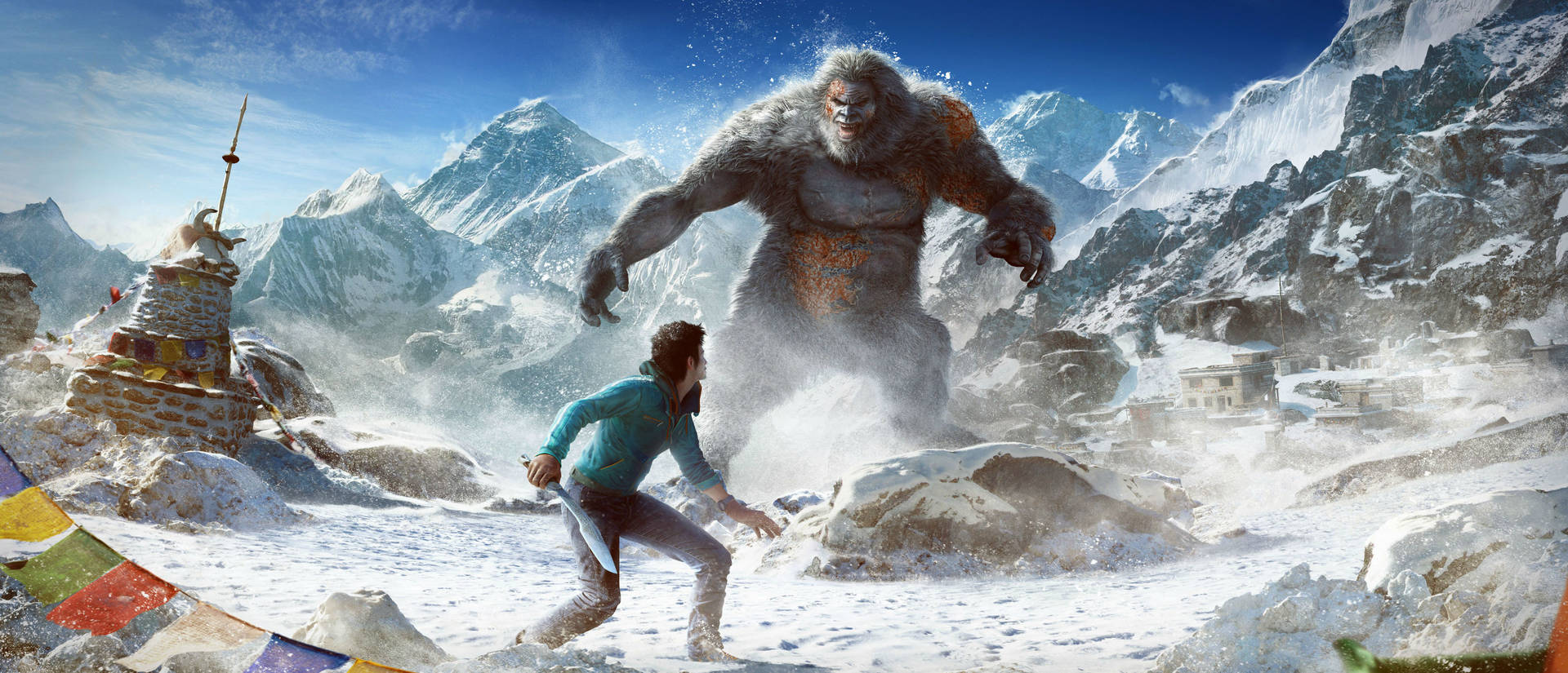 Far Cry 4 Yeti Fight Background