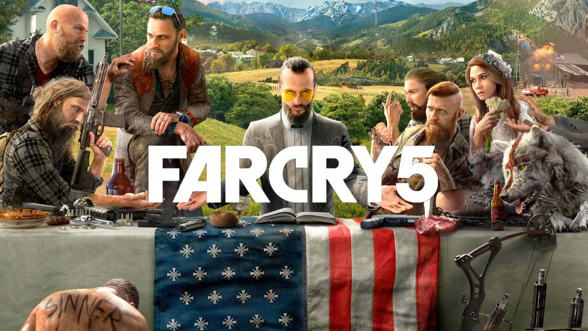 Far Cry 5 4k Heartland Showdown Background