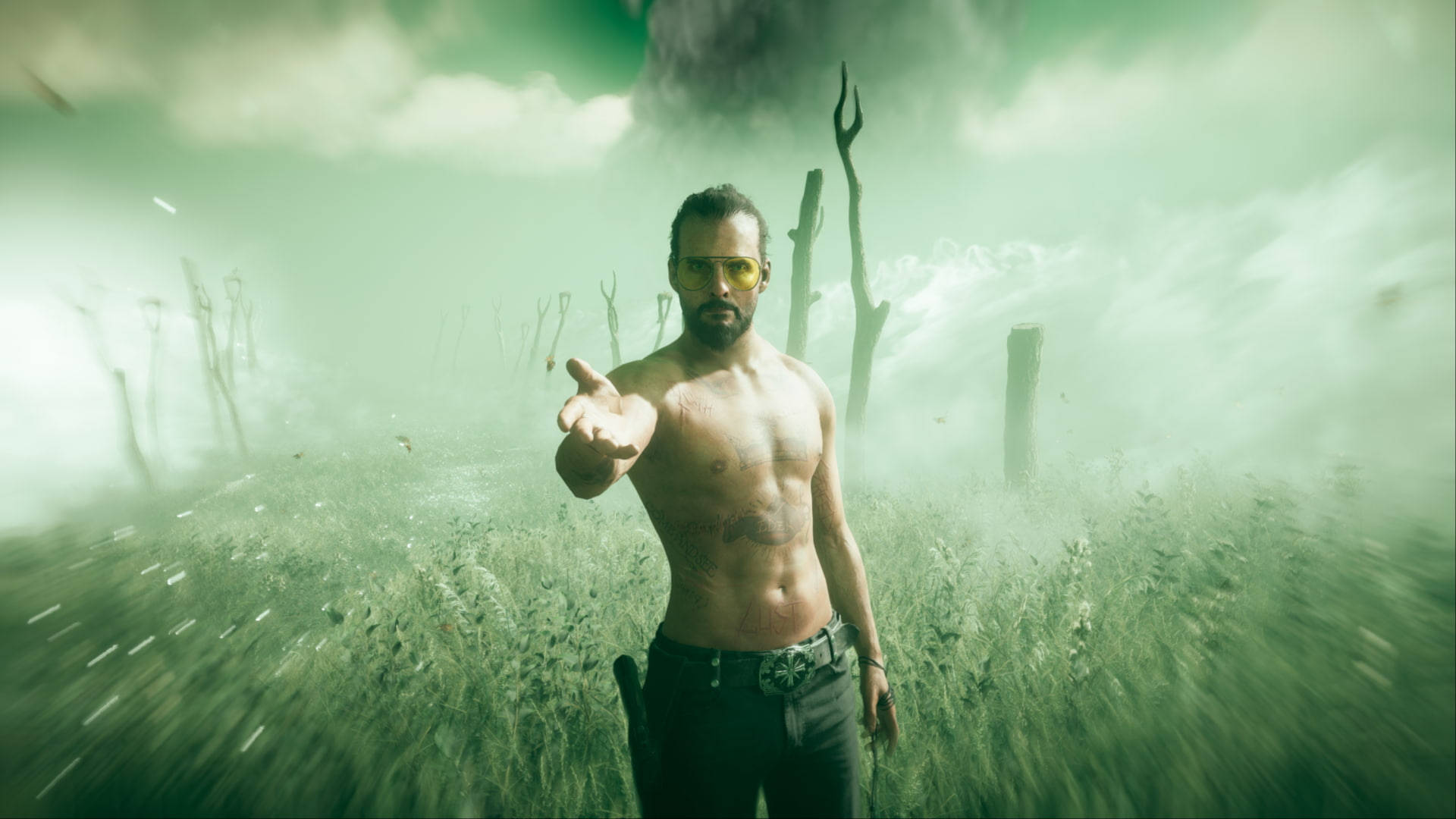 Far Cry 5 Joseph Seed Shirtless Background