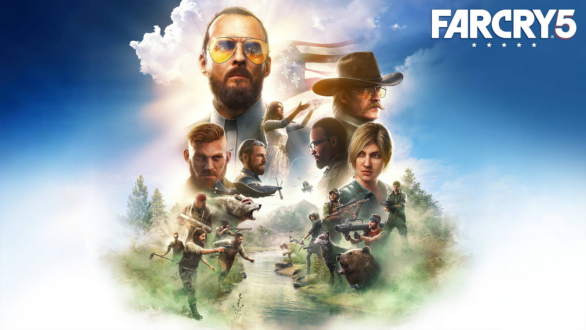 Far Cry 5 Opposing Factions Poster