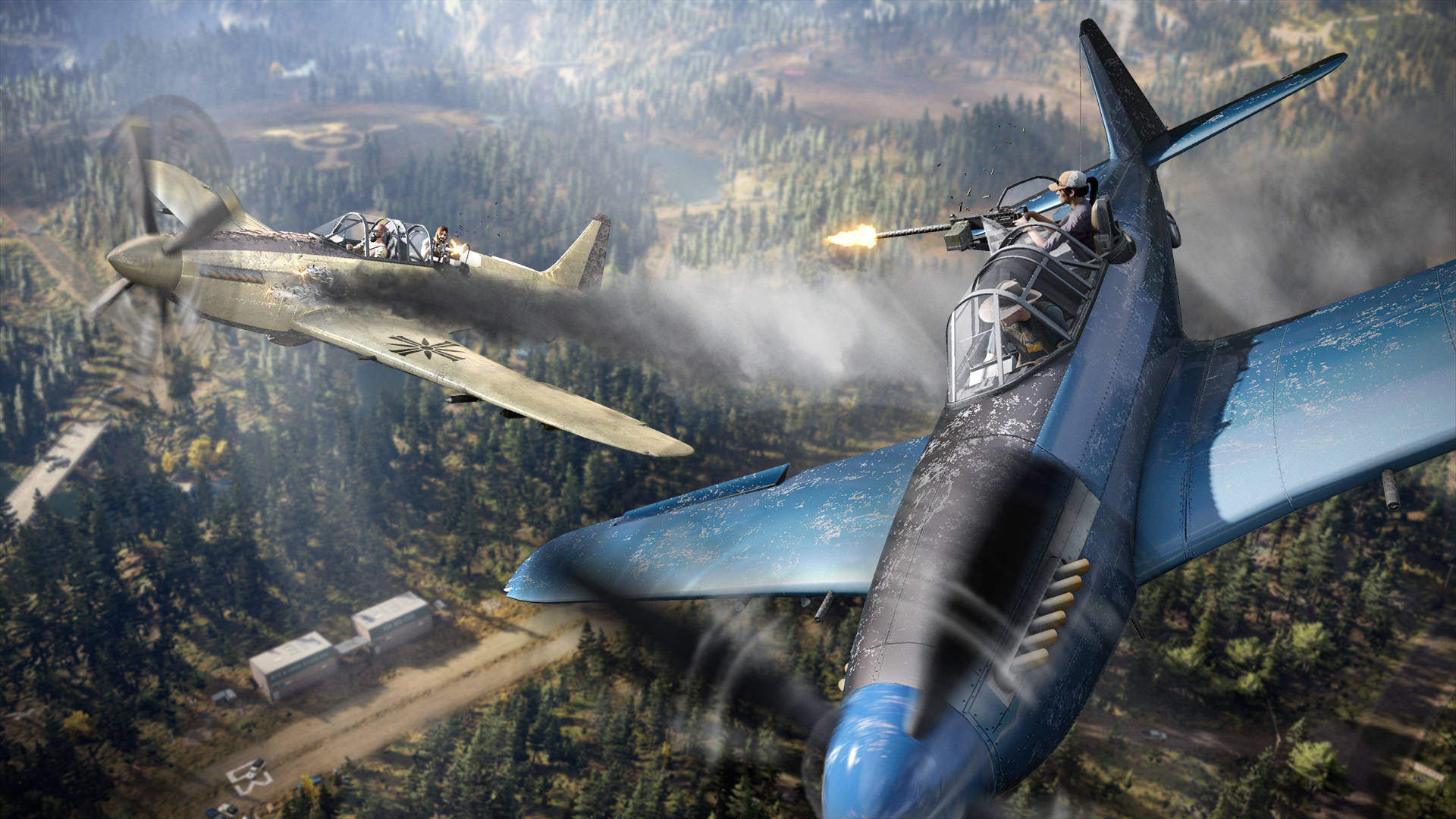 Far Cry 5 Plane Fight