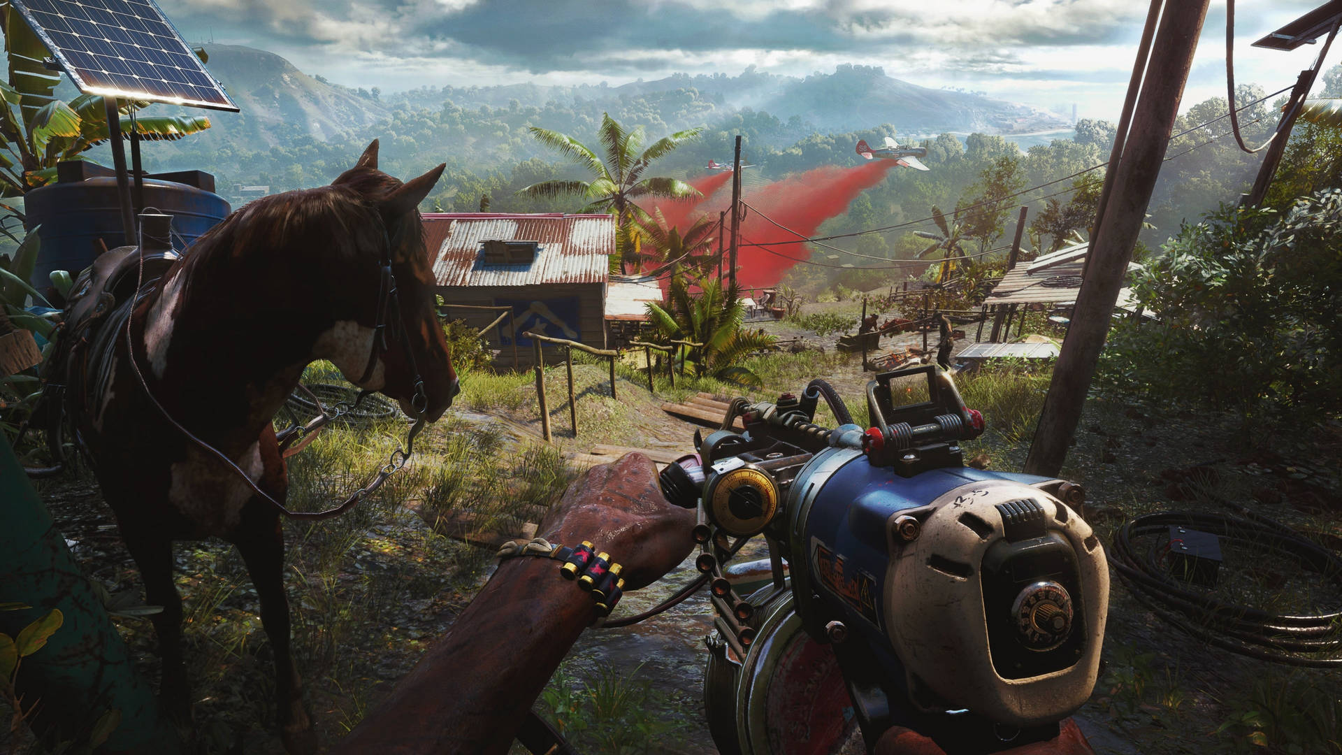 Far Cry 6 Horse In Madrugada Background