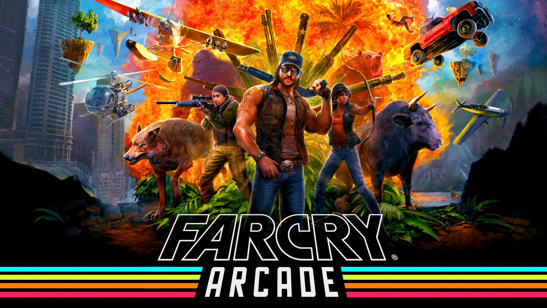 Far Cry Five Arcade Background