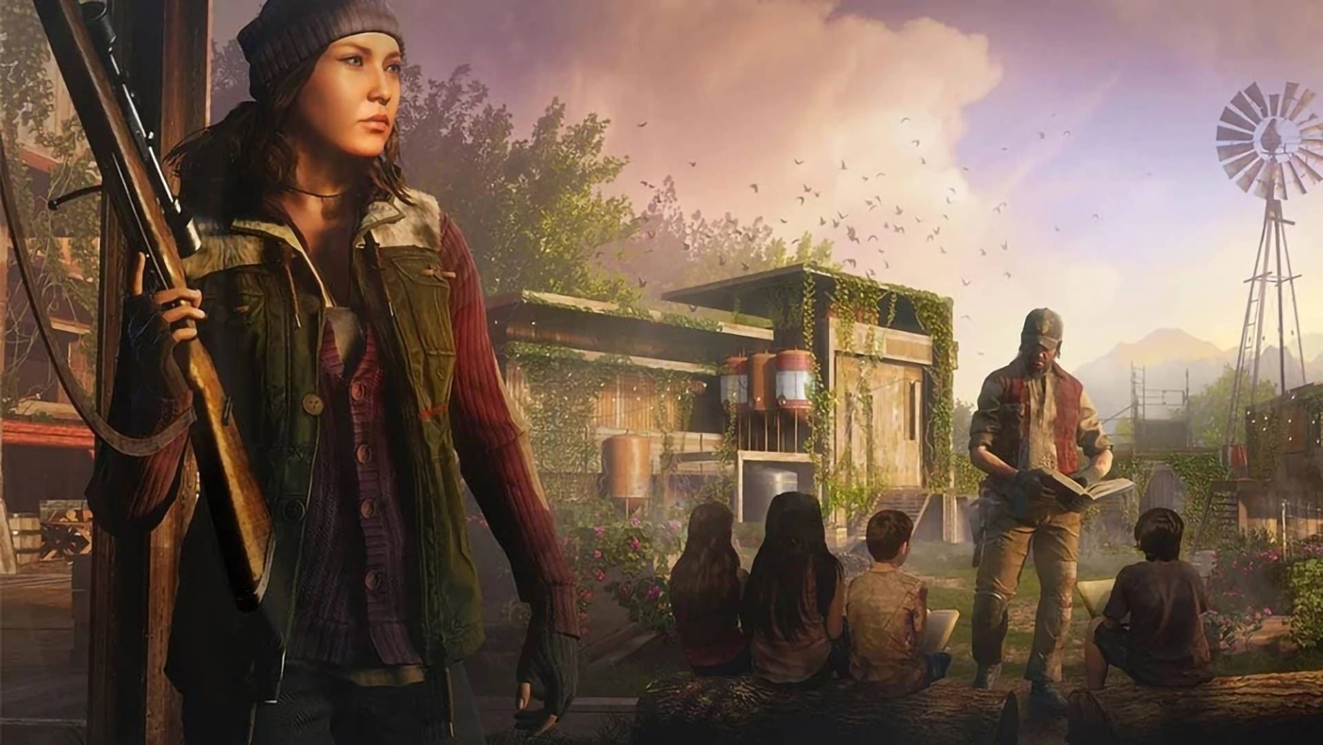 Far Cry New Dawn Children Survivors Background