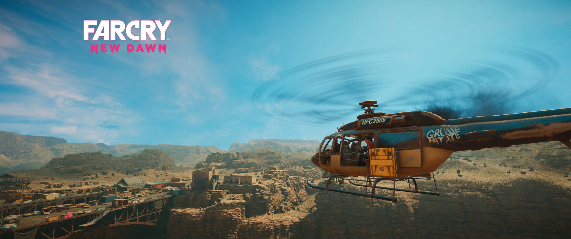 Far Cry New Dawn Helicopter Background
