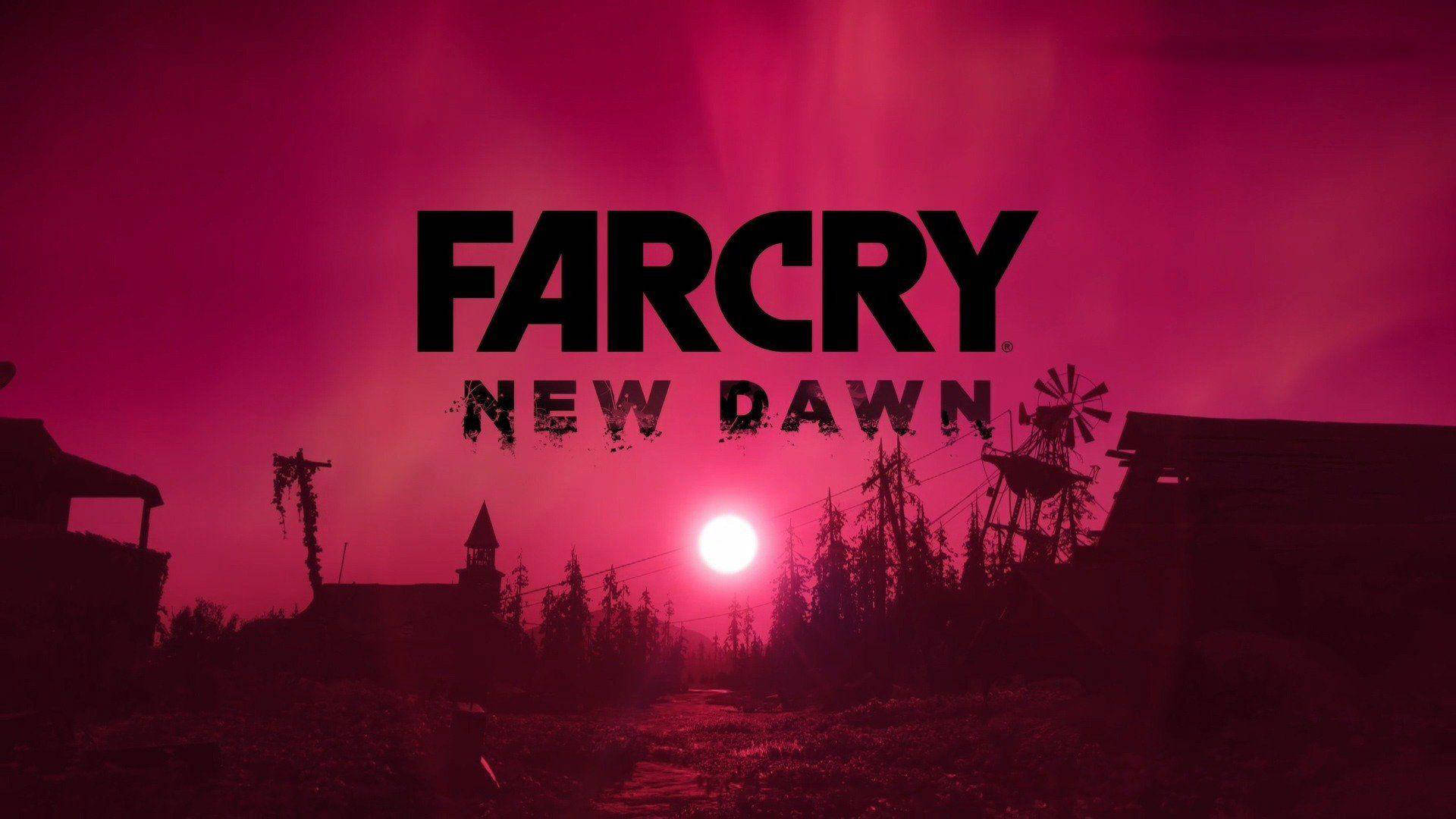 Far Cry New Dawn Pink Poster Background
