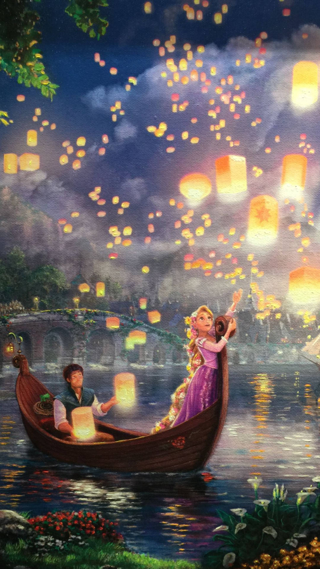 Faraway Dream By Rapunzel Background