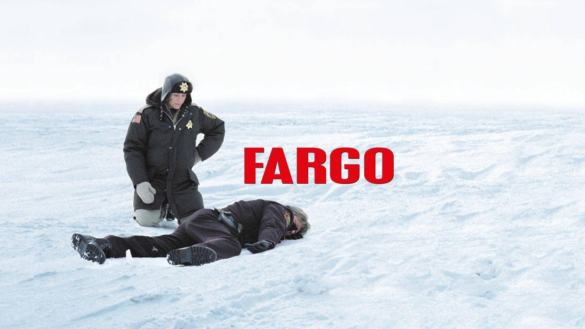 Fargo Snow And Human Body Background