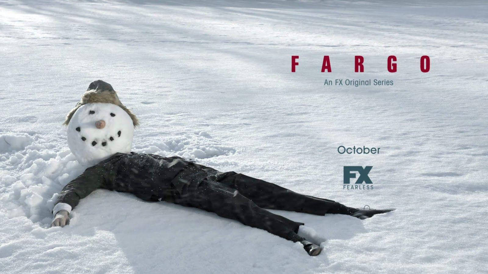 Fargo Snowman Head Background