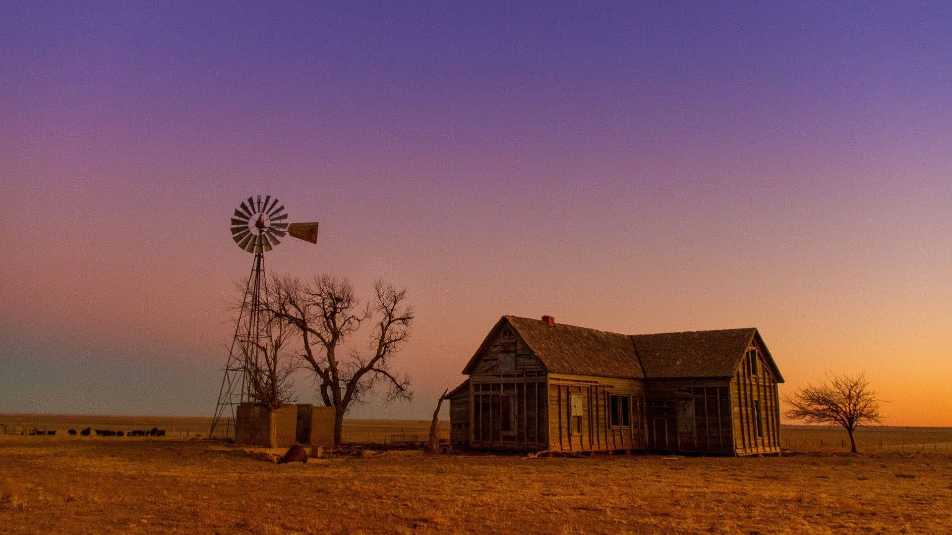 Farmhouse In The Middle Of Nowhere