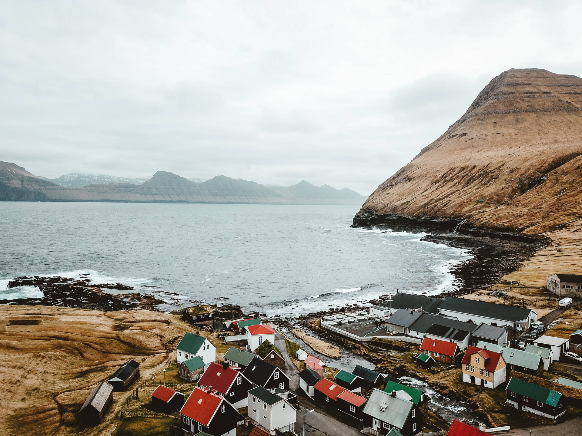 Faroe Islands Streymoy Background