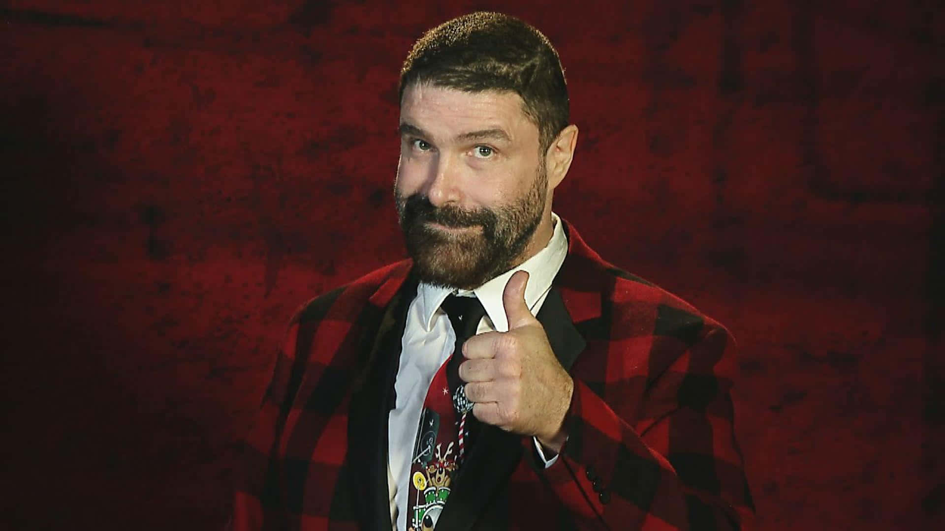 Fascinating American Former Wrestler Mick Foley Portrait