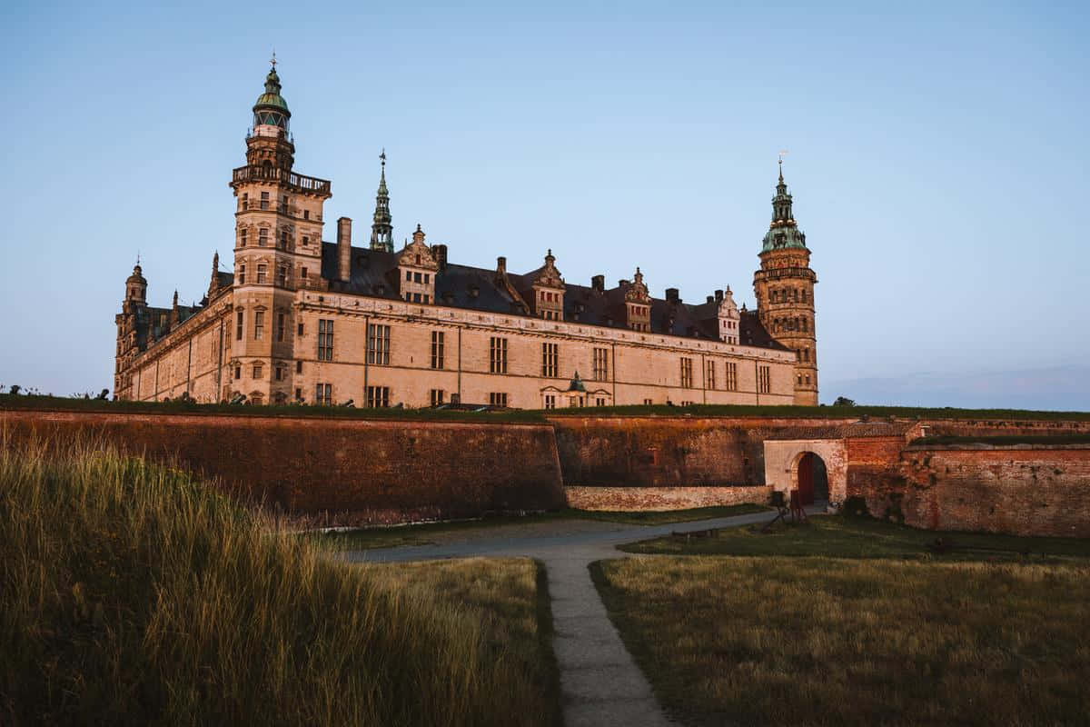 Fascinating Kronborg Castle Background