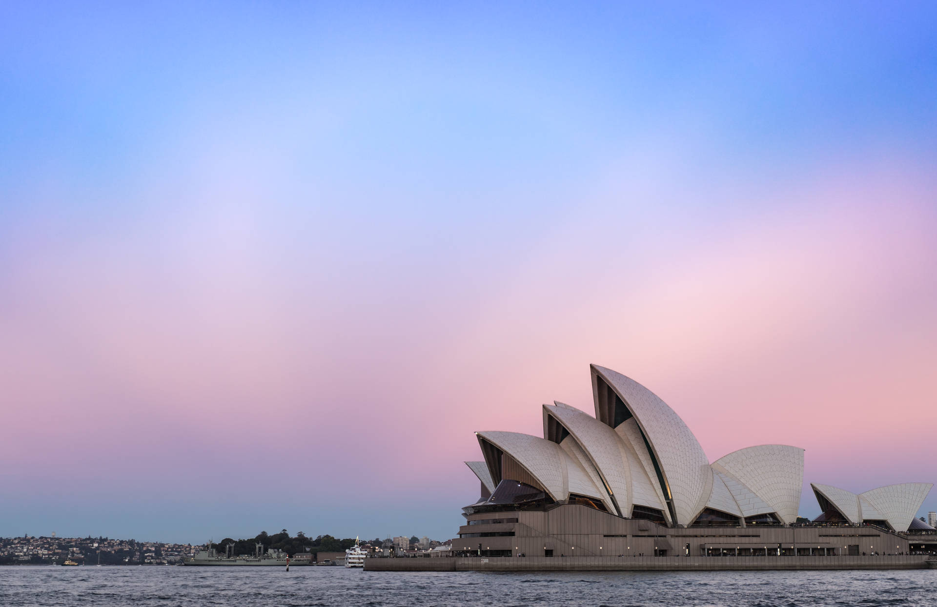 Fascinating Twilight At Sydney Australia Background